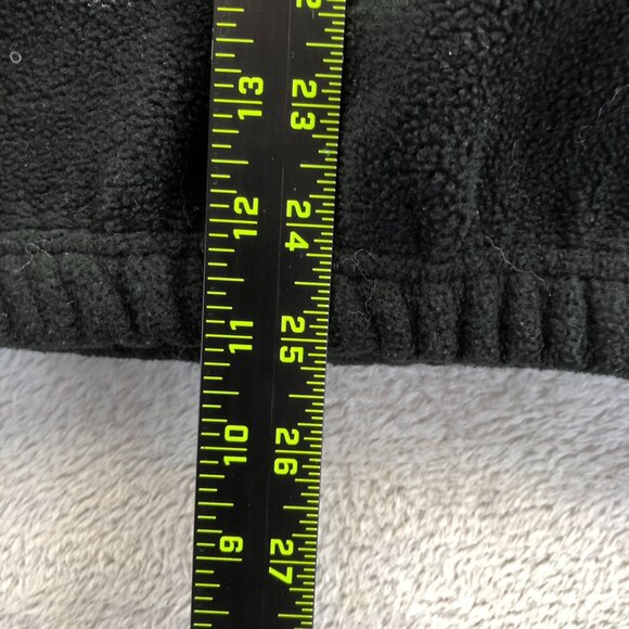 Vintage Sierra Pacific Fleece Jacket XL Outdoors Black Pullover Quater Zip Golf - Picture 4 of 11